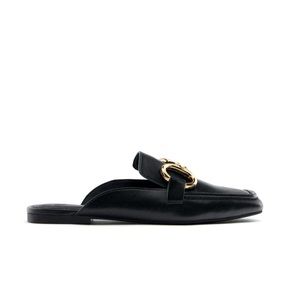 ZARA Buckle Loafer Mules